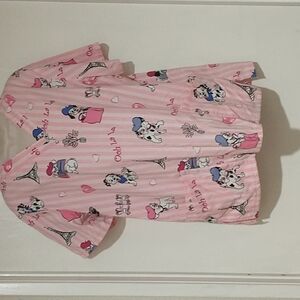 DISNEY 101 DALMATIANS/ "OOH LA LA" NURSE SCRUB Size LARGE